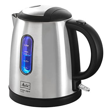 Wasserkocher - MELITTA - Prime Aqua mini Top, Edelstahl, 1,0 L, 2200 W, externe Wasserstandsanzeige, 1018-03 im Sale